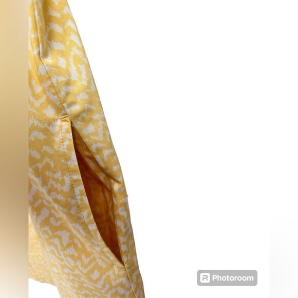 GAP Printed Tie-Front Flutter Sleeve Dress SIZE XXS‎ - Picture 8 of 12